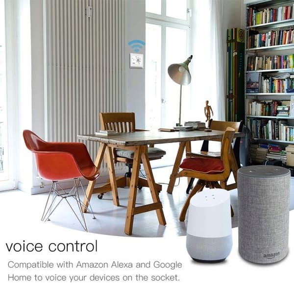 Intelligent Termostat - ARHATREYA - GC 5A - Värmevattenkärl - WiFi - Kompatibel med Alexa/Google Home