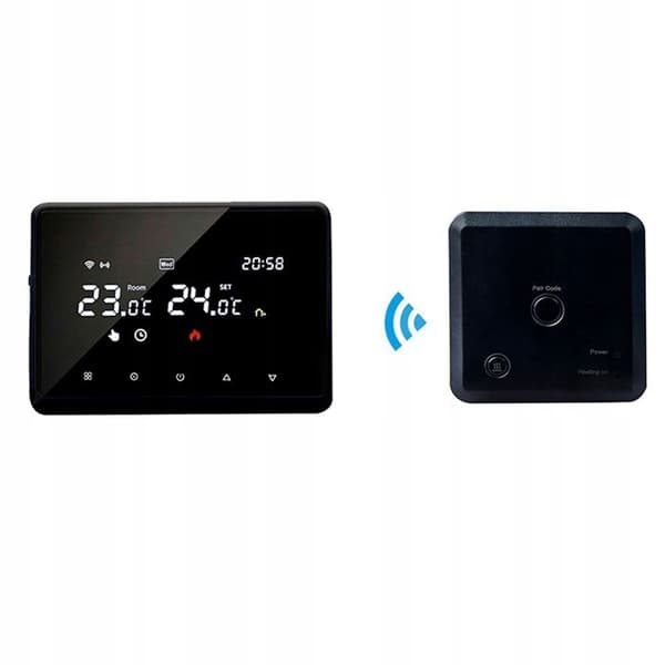 Termostat WiFi Intelligent - ARHATREYA - Golvvärme - Röststyrning - Programmerbar