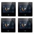 Miniatyrbild 1 av 6: WiFi-Termostat Intelligent - ARHATREYA - LED-Touchskärm - Kompatibel med Alexa/Google - Svart
