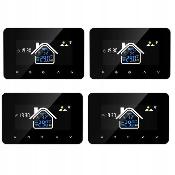 Intelligent Wi-Fi-termostat - ARHATREYA - 16A - Elvärmegolv - Röststyrning
