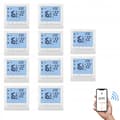 Miniatyrbild 1 av 6: Termostat WiFi Intelligent - ARHATREYA - 16A - Kompatibel med Alexa/Google - LCD Pekskärm