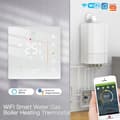 Miniatyrbild 1 av 6: Termostat WiFi Programmerbar - ARHATREYA - Vatten/Gas Värme - Vit - IP20