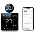 Miniatyrbild 2 av 5: Termostat WiFi Intelligent - ARHATREYA - 220V - LED - Kompatibel med Alexa och Google Home