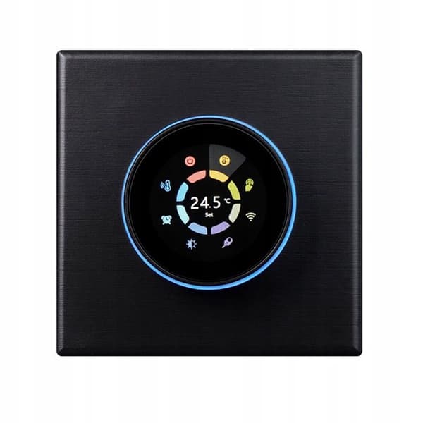 Termostat WiFi - ARHATREYA - 4,8 tums LCD-skärm - Programmerbar - Vattenburen golvvärme