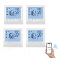 Miniatyrbild 1 av 6: Termostat WiFi Intelligent - ARHATREYA - 16A - Kompatibel med Alexa/Google - LCD Pekskärm