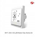 Miniatyrbild 2 av 6: Termostat - MOES - Zigbee Tuya - Vatten/Gas Vara - Programmerbar - Vit