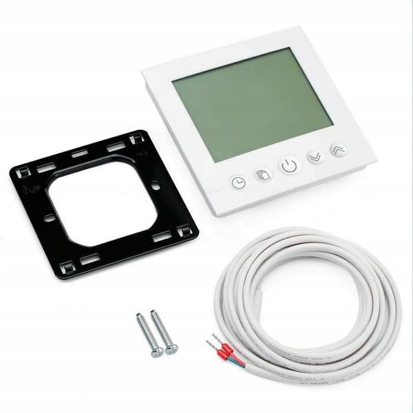 Programmerbar Termostat - ARHATREYA - C16.H3 - LCD-skärm - Blå Bakgrundsbelysning - Elektrisk Uppvärmning