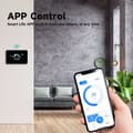 Miniatyrbild 6 av 6: Termostat Wi-Fi Intelligent - ARHATREYA - Tuya - 16A - Kompatibel med Alexa och Google Home