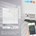 Miniatyrbild 1 av 6: Termostat WiFi - ARHATREYA - Programmerbar - Golvvärme - Vit