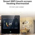 Miniatyrbild 6 av 6: Wi-Fi Termostat Intelligent - ARHATREYA - 16A - Pekskärm - Röstkontroll
