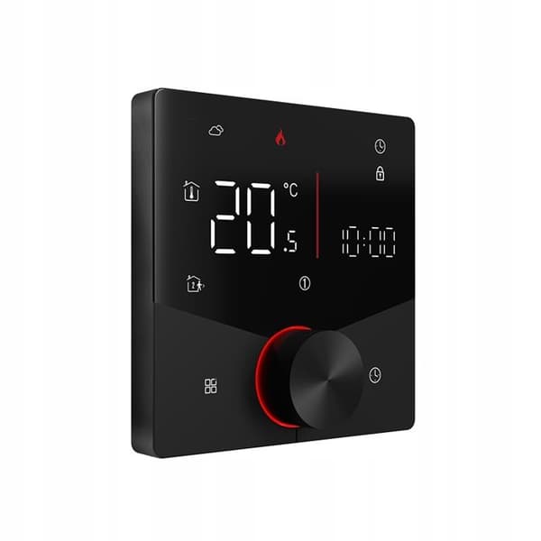Termostat WiFi - ARHATREYA - Vattenburen golvvärme - LCD-skärm - Programmerbar
