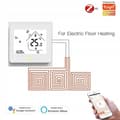 Miniatyrbild 4 av 6: Termostat Programmabel Zigbee - ARHATREYA - Elektrisk Uppvärmning - Vit - Ansluten