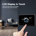 Miniatyrbild 6 av 6: Intelligent Wi-Fi-termostat - ARHATREYA - Vattenburen golvvärme - Alexa &amp; Google Home - Svart