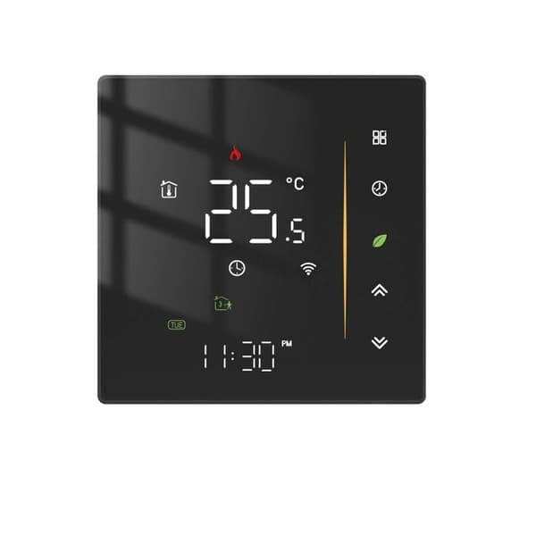Intelligent termostat Zigbee - ARHATREYA - 16A - Elektrisk golvvärme - LCD Digital