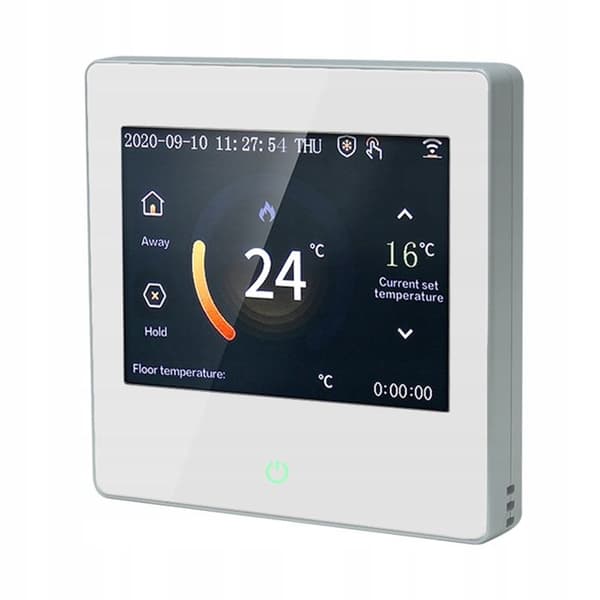Thermostat Wi-Fi - ARHATREYA - Golvvärme - Pekskärm - Röstkontroll