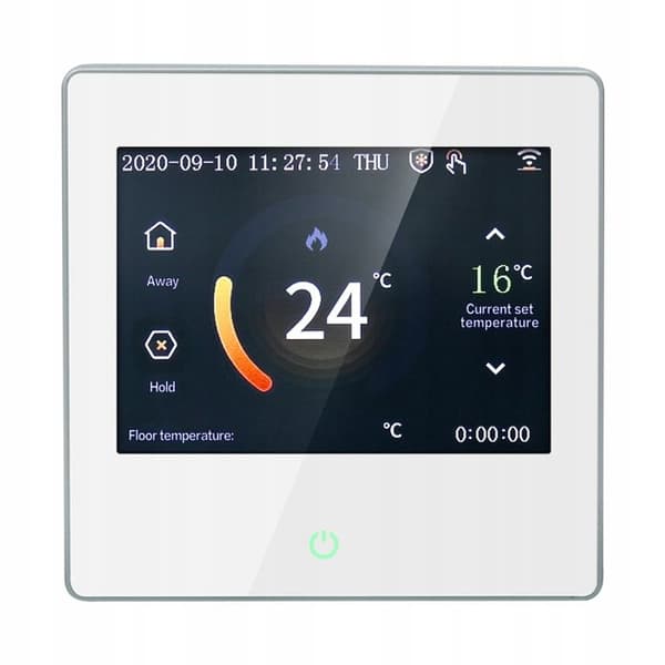 Thermostat Wi-Fi - ARHATREYA - Golvvärme - Pekskärm - Röstkontroll