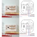 Miniatyrbild 2 av 6: Intelligent termostat - ARHATREYA - Vit - WiFi - Kompatibel med Alexa/Google Home