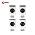 Miniatyrbild 2 av 2: Smart ZigBee-radiatoraktuator, fjärrappkontroll, röstkommandointegration,4 PCS ZigBee
