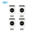 Miniatyrbillede 2 af 2: Smart ZigBee Radiator Aktuator, Fjernbetjening App Kontrol, Stemme Kommando Integration,4 PCS WIFI