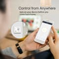 Miniatyrbild 2 av 2: Wi-Fi Smart Termostat, APP Kontroll, Alexa Kompatibel,vit