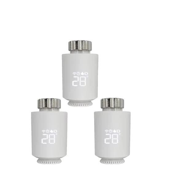 Tuya ZigBee Lämpöpatterin Ohjain, Älykäs Ääniohjaus, Ohjelmoitava Lämpötila,3Pcs Ei Gateway