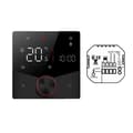 Miniatyrbild 1 av 2: Smart Termostat, Temperaturnoggrannhet ±1°C, Inställningsområde för temperatur 5-35°C, Energiförbrukning 1,5W,GB-WIFI-Svart