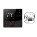 Miniatyrbild 1 av 2: Smart Termostat, Temperaturnoggrannhet ±1°C, Inställningsområde för temperatur 5-35°C, Energiförbrukning 1,5W,GC-WIFI-svart