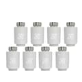 Miniatyrbillede 1 af 2: Tuya ZigBee Radiator Aktuator Termostat, Styring med Stemmesignal, Programmerbar Tidsplan,8PCS Hvid