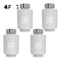 Miniatyrbillede 1 af 2: Tuya ZigBee Radiator Aktuator, Styring med Stemmesignal, Programmerbar Tidsplan,220-240V, 4STK
