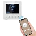 Miniatyrbillede 1 af 2: Vægtermostat, Programmerbar LCD-skærm, Berøringsknapkontrol,3A fjernbetjening