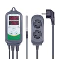 Miniatyrbild 2 av 2: Digital Temperaturkontroll, Dubbel Reläutgång, Hög/Låg Temp Alarm, 100-240V,ITC-308
