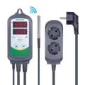 Miniatyrbillede 2 af 2: Digital Temperaturkontrol, Dobbelt Relæudgang, Høj/Lav Temp Alarm, 100-240V,ITC-308 WIFI