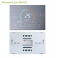 Miniatyrbild 2 av 6: Thermostat Wi-Fi - ARHATREYA - BHT 8000 GA - Golvvärme - LCD-skärm - Svart