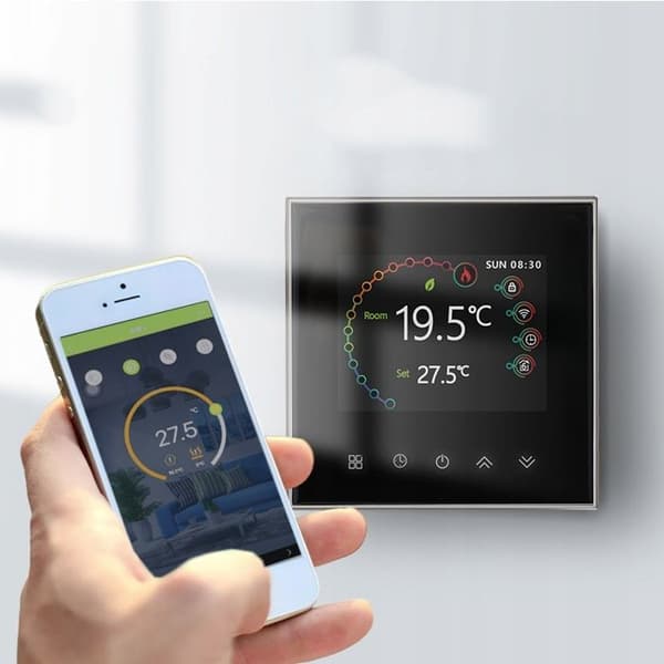 Termostat WiFi - Tuya Zigbee - BHT-2002 - Programmerbar - Vattenburen golvvärme