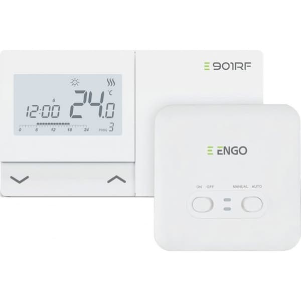 Termostat Engo - E901RF - Programmerbar trådlös temperaturregulator Salus