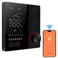 Miniatyrbild 2 av 2: Smart Termostat, AI Smart Lärande, APP Kontroll, LED Digital Pekskärm,SVART