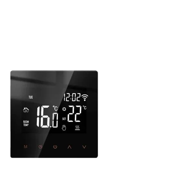 Lämmitysjärjestelmä, LCD-kosketusnäyttö,VedenlämmitysWiFi:llä