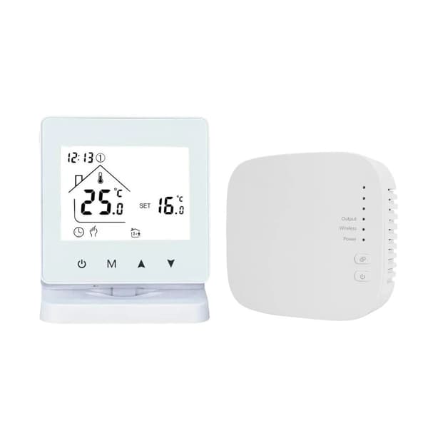 Älykäs termostaatti, ohjelmoitava, RF433,WIFI