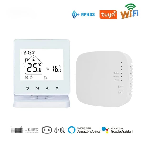 Smart termostat, programmerbare funktioner,WIFI