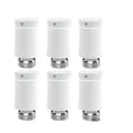 Miniatyrbillede 1 af 2: Smart TRV Radiatorventil, Programmerbar Termostat, Styring med Stemmesignal,6PCS Hvid Ventil