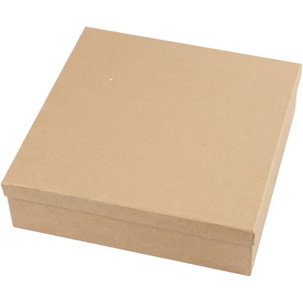 Papier-maché djur - H: 8-12,8 cm - L: 5,6-11,8 cm - 32 st