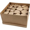Miniatyrbild 2 av 4: Storpack Pappaskar - Mixade Former - 6-11 cm - 63 st