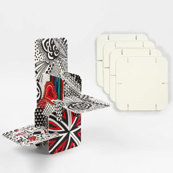 Puzzle konstruktionsbrickor - 200 st