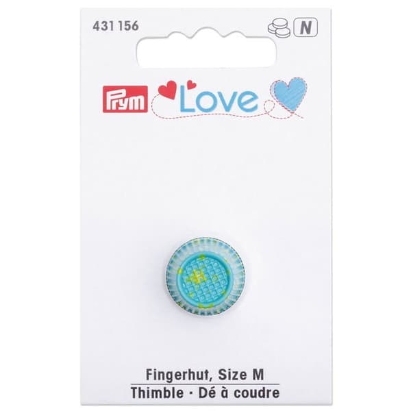 Sy en - Fingertips Prym - 431156 - Tummgummi, Grön, Ø 17 mm