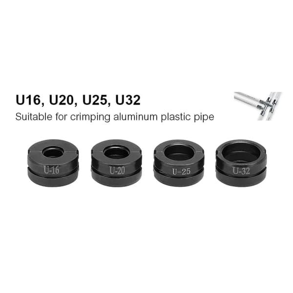 Hydraulisk Rørværktøj til Klemning, Til Pex Fittings, Til Kobber Fittings, U16 20 25 32mm