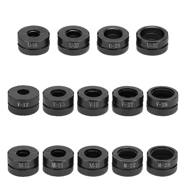 Hydraulisk Rørværktøj til Klemning, Til Pex Fittings, Til Kobber Fittings, U og V og M