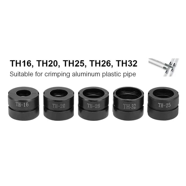Hydraulisk Rørværktøj til Klemning, Til Pex Fittings, Til Kobber Fittings, TH16 20 25 26 32mm