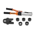 Miniatyrbild 1 av 2: Hydrauliska krimpverktyg, Maximal krimpkraft 10T, Ergonomiskt grepp,Orange