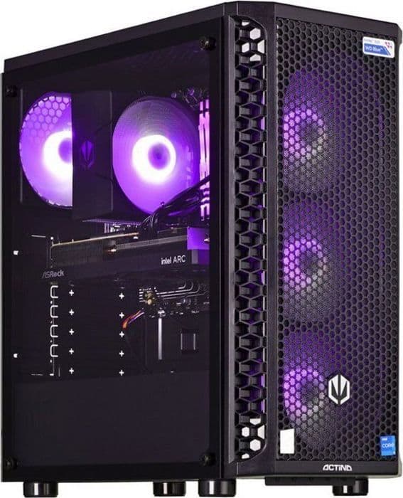 Tunn klient - Actina arbetsstation - KOMACNGIP0044 - ENDORFY 13400F/32 GB/1 TB/RTX4070S/750 W dator Svart