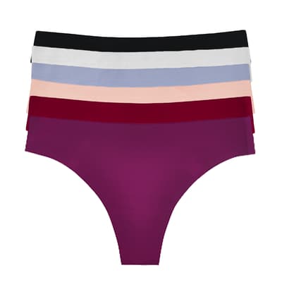 6 pcs panties in mixed colors